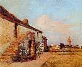 Ferdinand Loyen Du Puigaudeau Canvas Paintings - Bourg-de-Batz, Brittany